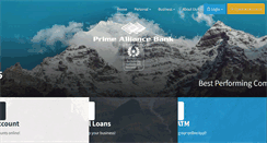 Desktop Screenshot of primealliancebank.com